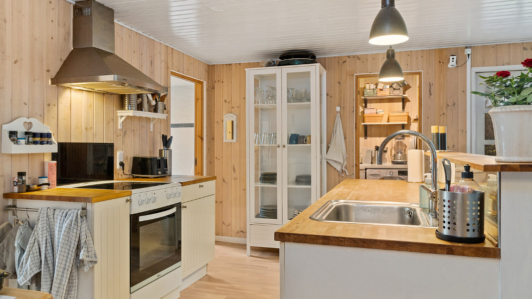 Küche in Hus Alperose