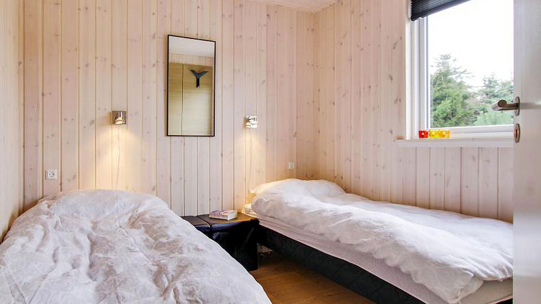 Schlafzimmer in Mostergård Aktivhus