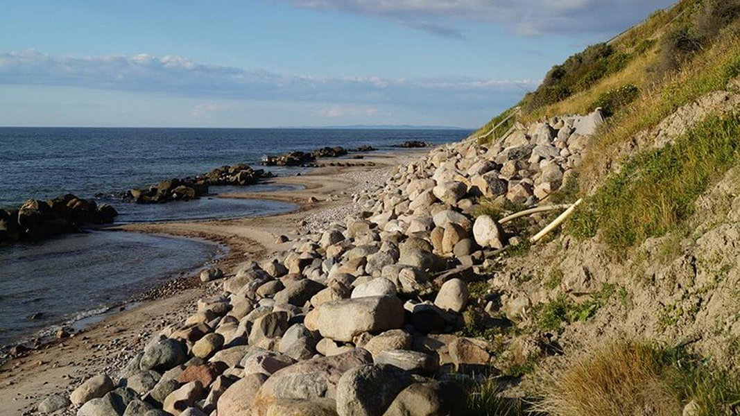 Strand in der Nähe von Højbro Poolhus