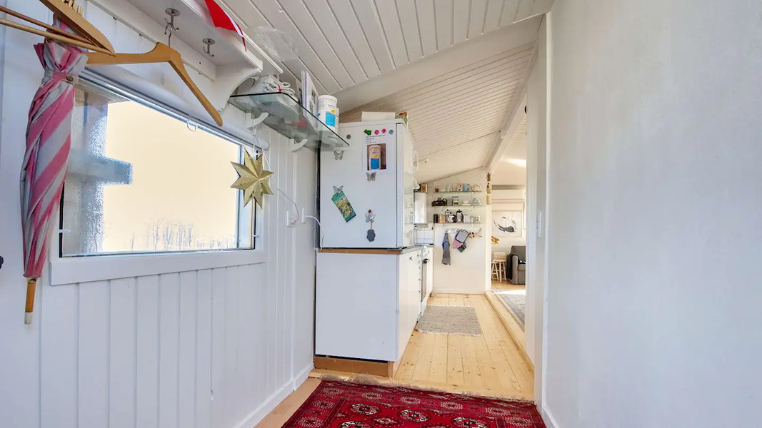 Küche in Karrebæks Hyggehus