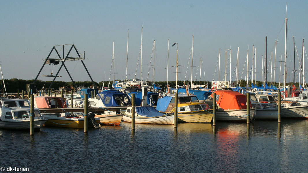 Hafen in der Nähe von Bork Havn Hyggehus