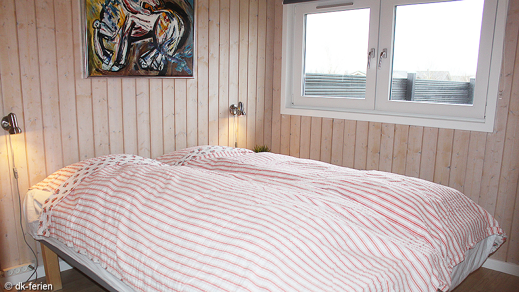 Schlafzimmer in Birgittes Spahus