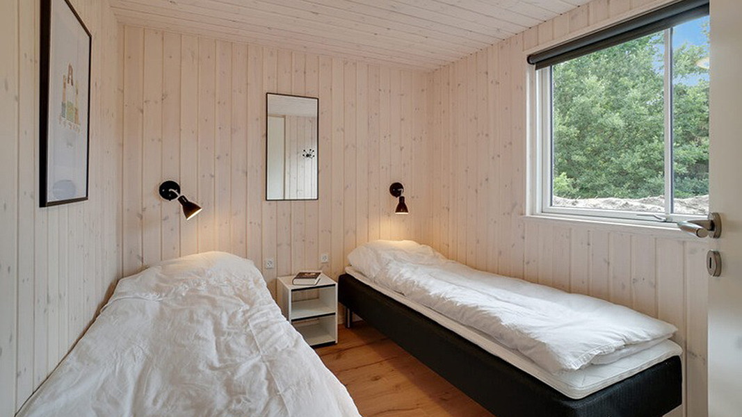 Schlafzimmer in Snogebæk Aktivhus