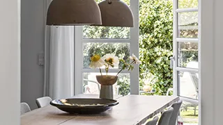 Essbereich in Kunstnerboligen