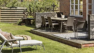 Terrasse von Kunstnerboligen