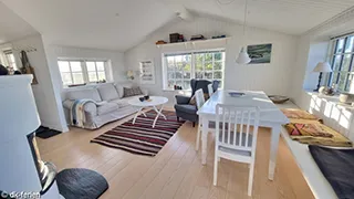 Wohnzimmer von Oasen i klitterne