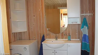 Badezimmer in Soltoften Hus