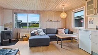Wohnbereich von Ferienhaus in Dänemark