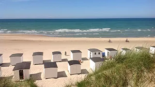 Strand in der Nähe von Ørnehus