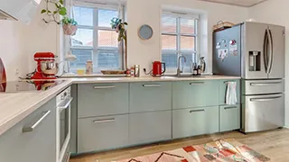 Küche in Løkken Byhus