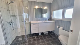 Badezimmer in Lønstrup Poolhus