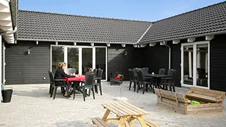 Terrasse von Nørre Lyngby Hus