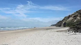 Strand in der Nähe von Nørre Lyngby Hus