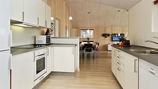 Küche in Hjørring Hus