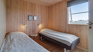 Schlafzimmer in Kronholm Poolhus
