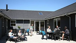 Terrasse von Kinderparadies Hus