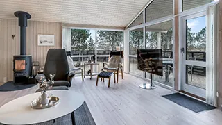 Wohnzimmer von Lune i Rødhus