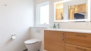 Badezimmer in Margrethe Spahus