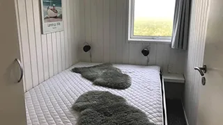 Schlafzimmer in Pamoramahus Rubjerg Knude