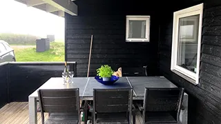 Terrasse von Pamoramahus Rubjerg Knude