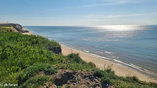 Strand in der Nähe von Pamoramahus Rubjerg Knude