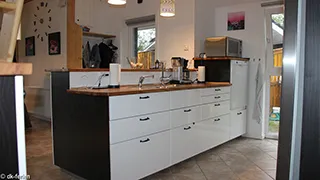 Küche in Sloths Sommerhus