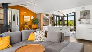 Wohnzimmer von Granli feriehus