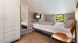 Schlafzimmer in Granli feriehus