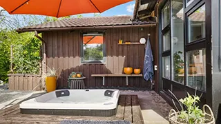 Außenwhirlpool  Granli feriehus