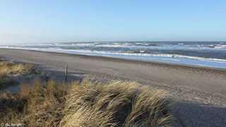 Strand in der Nähe von Lyngstien Hus