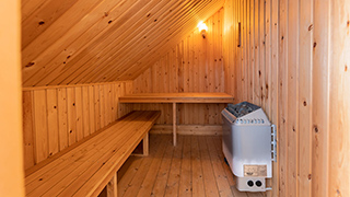 Sauna in Rubjerg Knude Skråtag
