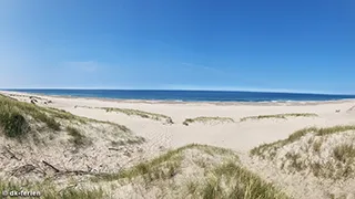 Strand in der Nähe von Hyggehus Fourmi