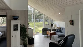 Wohnzimmer von Agger Fiskerhus