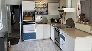 Küche in Agger Fiskerhus
