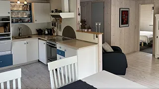 Küche in Agger Fiskerhus