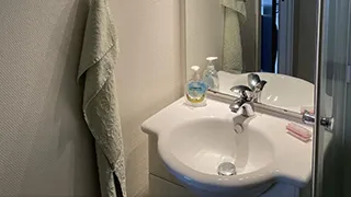 Badezimmer in Agger Fiskerhus