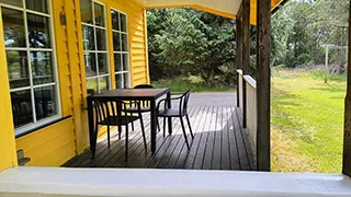 Terrasse von Sivsanger Feriehus