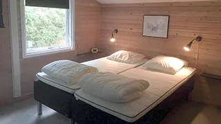 Schlafzimmer in Limfjord Sommerhus