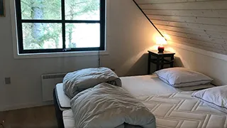 Schlafzimmer in Isfugle Toetagehus