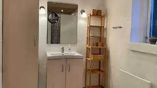 Badezimmer in Lyseblå feriestedet