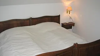 Schlafzimmer in Feriehus strandlivet