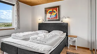 Schlafzimmer in Feriehus Lild Strand