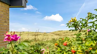 Blick auf die Landschaft von Feriehus Lild Strand