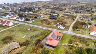 Luftaufnahme von Søblik Feriestedet