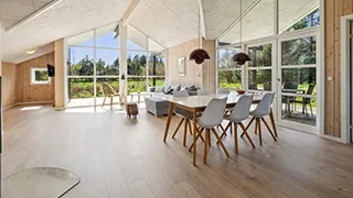 Wohnzimmer von Søblik Feriestedet