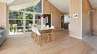 Essbereich in Søblik Feriestedet