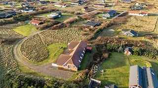 Luftaufnahme von Hermod Poolhus
