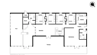 Grundriss von Hermod Poolhus