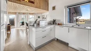 Küche in Libra Poolhus