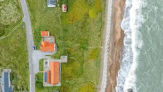 Grundstück von Lild Havblik Poolhus